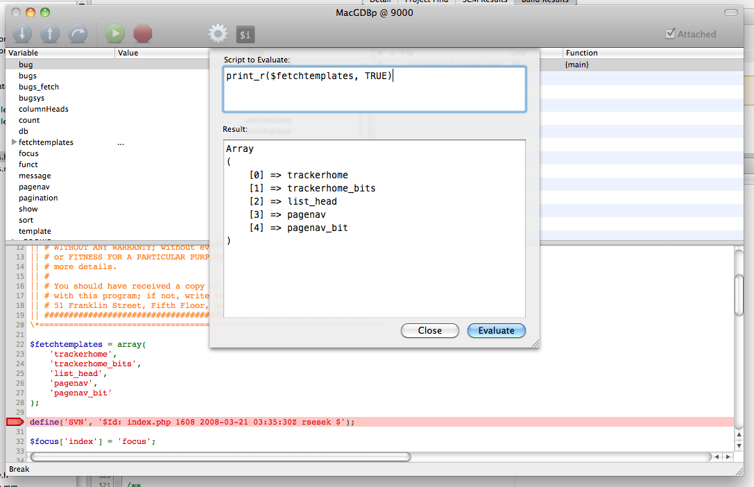 Eval Expression